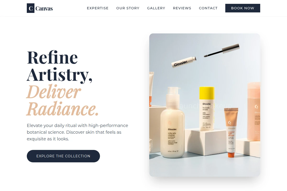 Canvas Beauty Products