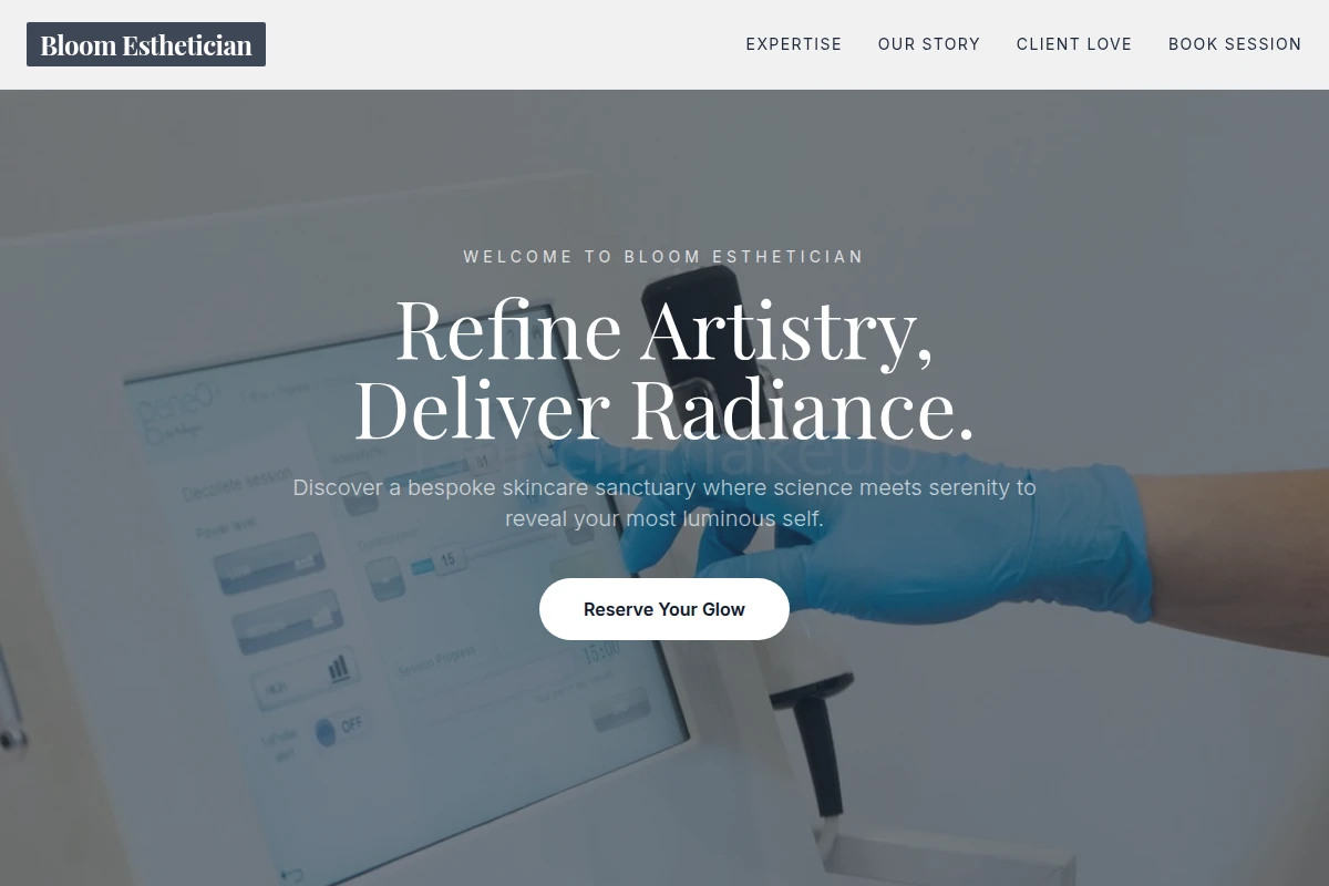 Bloom Esthetician