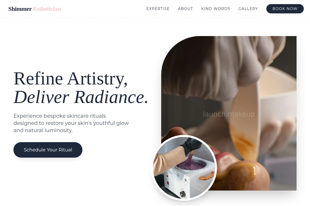 Shimmer Esthetician